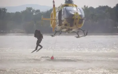 Wasserrettung durch Christophorus 9