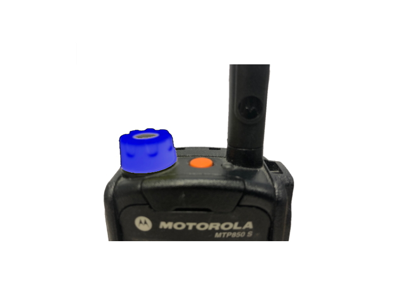 Farbdrehknopf für Motorola MTP850s blau
