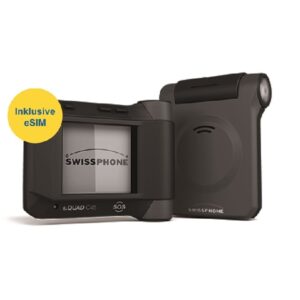 Pager Swissphone s.QUAD C45 Hybrid POCSAG+LTE inkl. GPS mit Notruftaste
